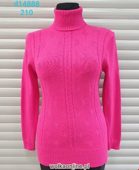 Sweter damskie D14888 Mix kolor Standard