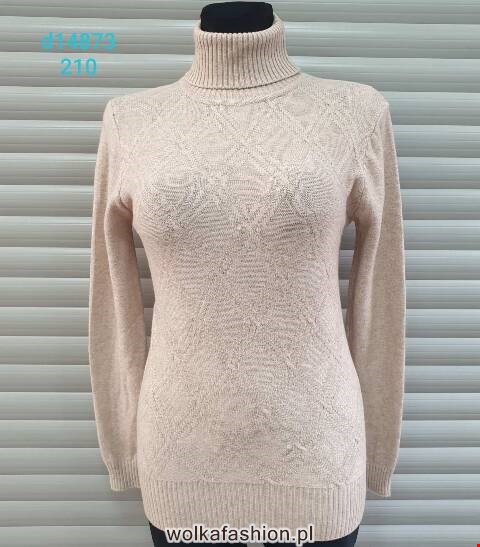Sweter damskie D14873 Mix kolor Standard