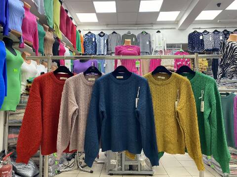 Sweter damskie 4776 Mix kolor S/M-L/XL