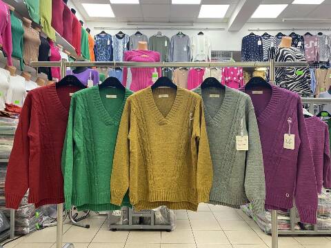 Sweter damskie 4784 Mix kolor S/M-L/XL