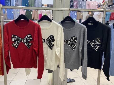 Sweter damskie 4791 Mix kolor S/M-L/XL