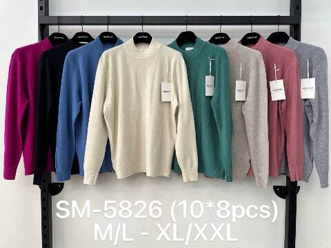 Sweter damskie SM-5826 Mix kolor M-2XL 1