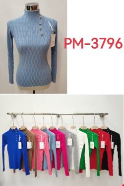 Sweter damskie PM-3796 Mix kolor S/M-L/XL