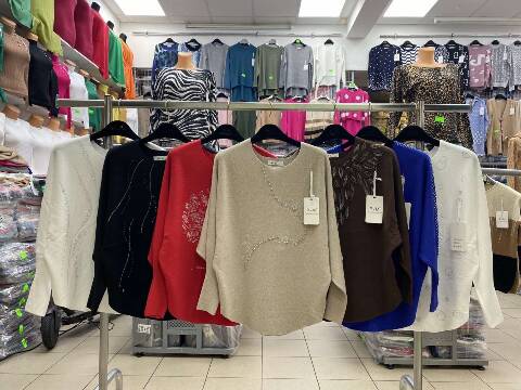 Sweter damskie 4821 Mix kolor M-2XL