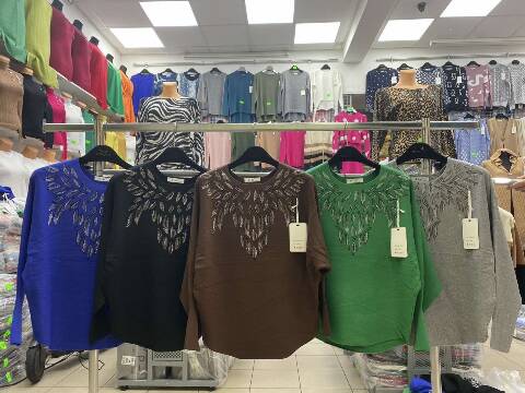 Sweter damskie 4824 Mix kolor M-2XL 1