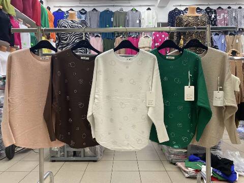 Sweter damskie 4828 Mix kolor M-2XL