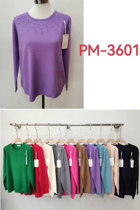 Sweter damskie PM-3601 Mix kolor L-3XL