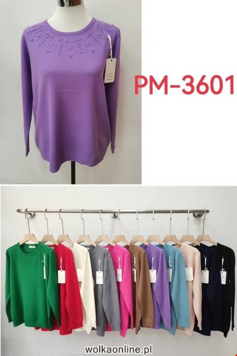 Sweter damskie PM-3601 Mix kolor L-3XL