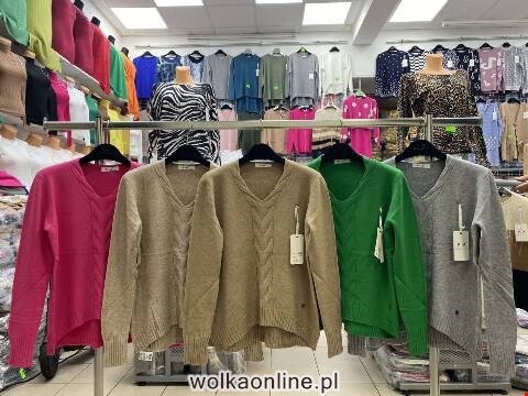 Sweter damskie 4859 Mix kolor L-3XL