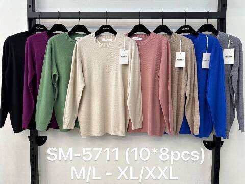 Sweter damskie SM-5711 Mix kolor M-2XL 1