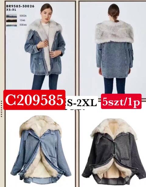 Kurtka zimowa damskie C209585 1 kolor S-2XL 1
