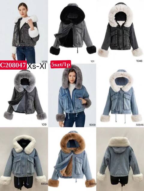 Kurtka zimowa damskie C208047 1 kolor XS-XL 1