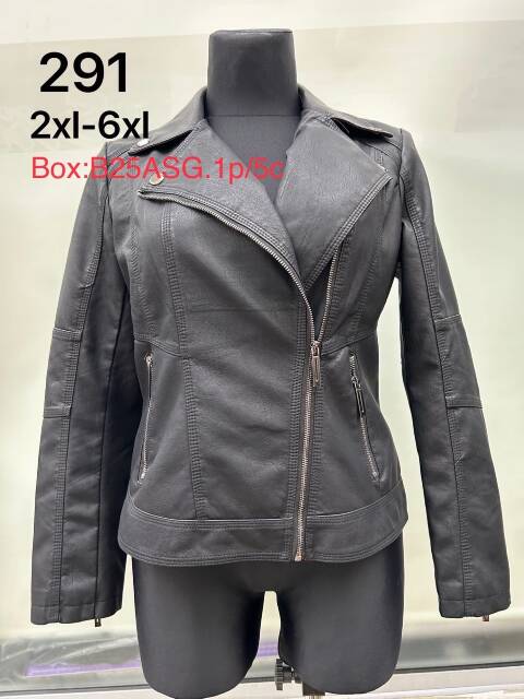 Kurtka skórzana damskie 291 1 kolor 2XL-6XL 1