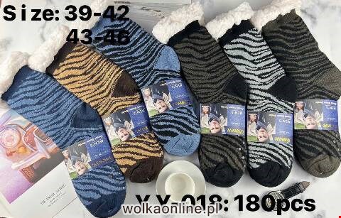 Kapcie- skarpety męskie YY-018 Mix kolor 39-46