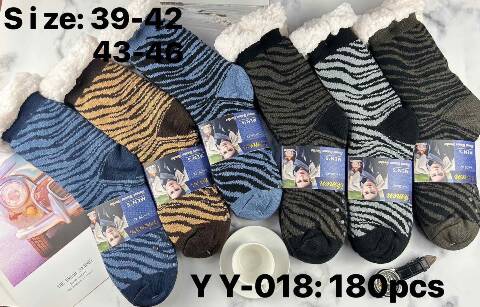 Kapcie- skarpety męskie YY-018 Mix kolor 39-46 1