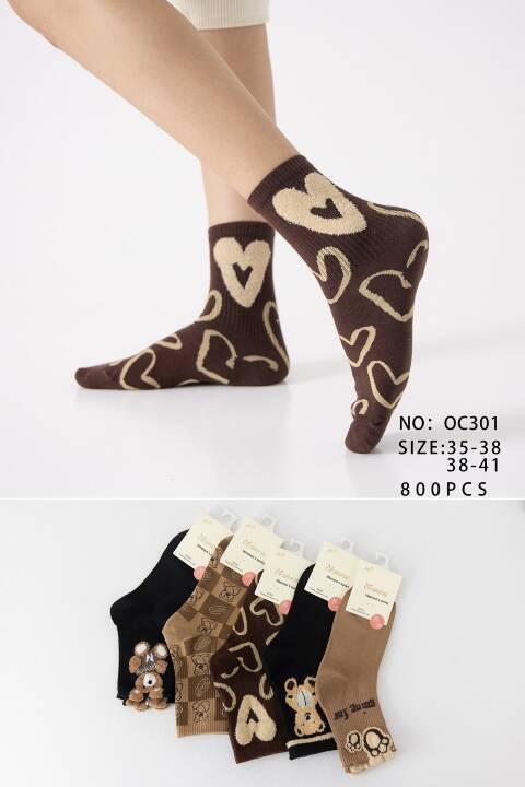 Skarpety damskie OC301 Mix kolor 35-41 1