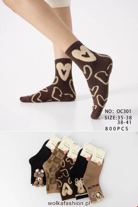 Skarpety damskie OC301 Mix kolor 35-41