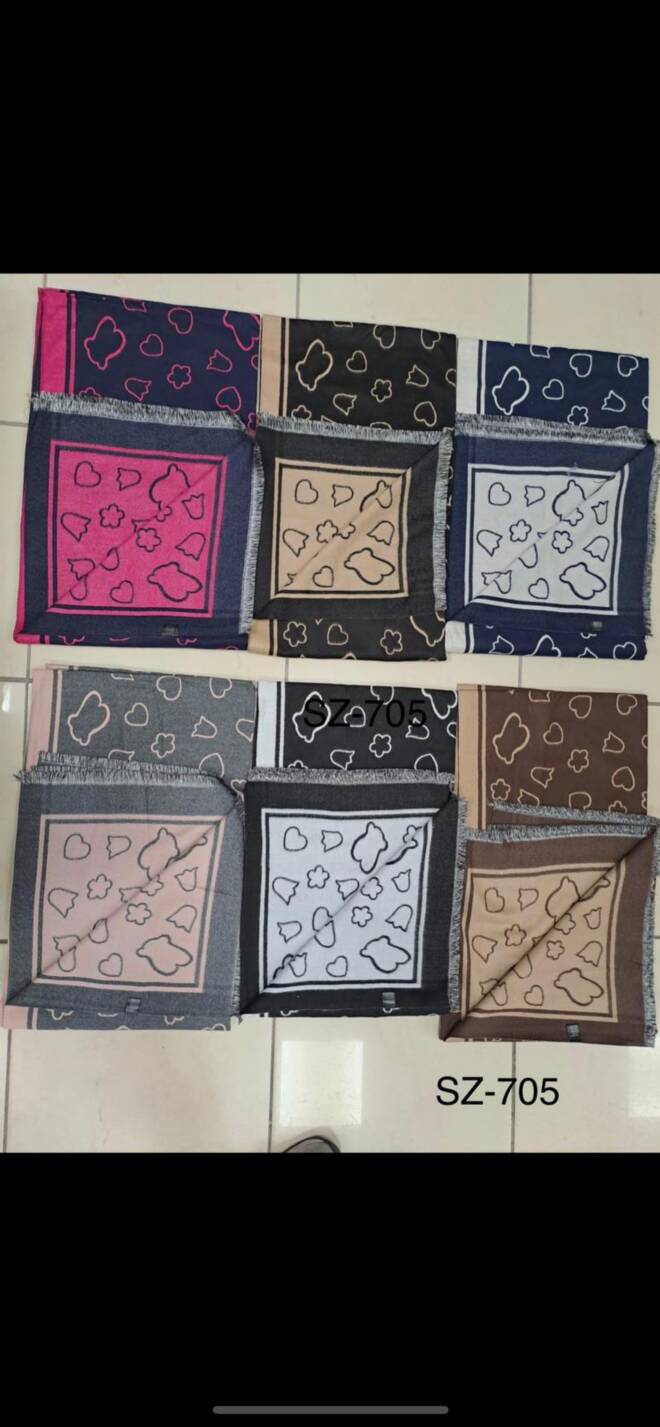 Szaliki damskie SZ-705 Mix KOLOR  Standard 1