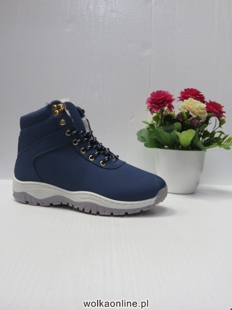 Botki Damskie D97-7 NAVY 36-41