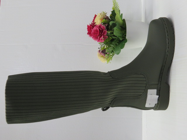 Kozaki Damskie HB-182 GREEN 36-41 1