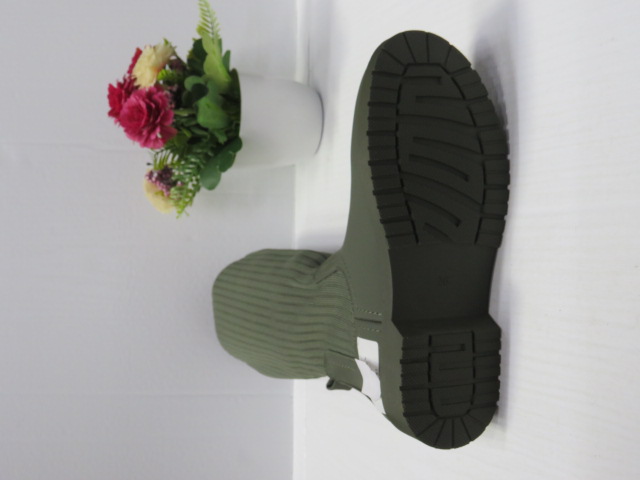 Kozaki Damskie HB-182 GREEN 36-41 2