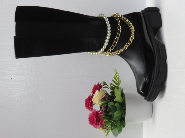 Kozaki Damskie 3310-6 BLACK 36-41