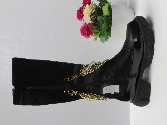 Kozaki Damskie 3310-6 BLACK 36-41 1