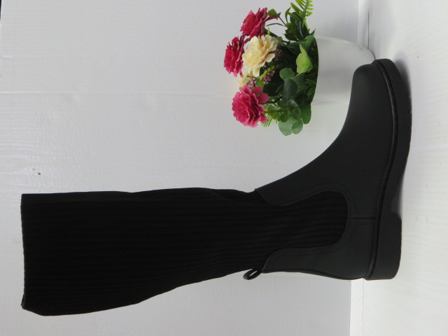 Kozaki Damskie HB-182 BLACK 36-41 1