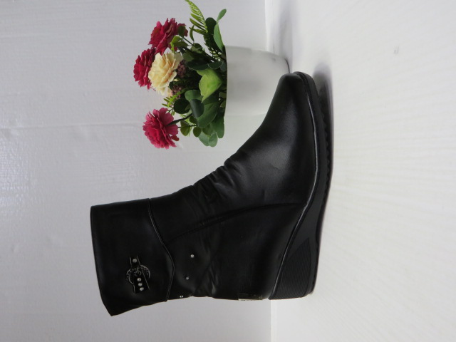 Botki Damskie B601 BLACK 37-42