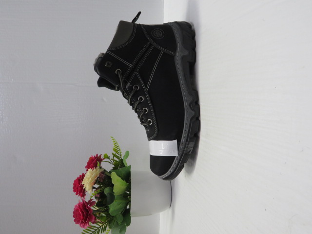 Botki Damskie 81110-1 BLACK/GREY 36-41