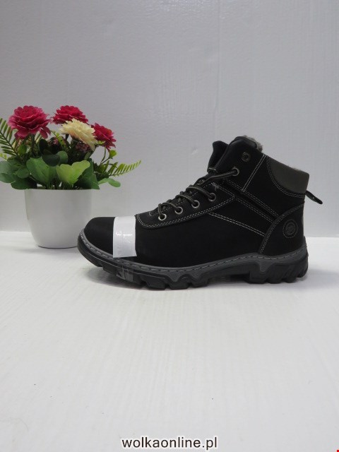 Botki Damskie 81110-1 BLACK/GREY 36-41