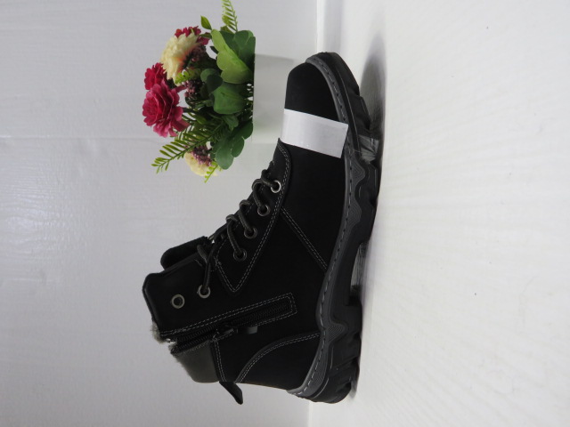 Botki Damskie 81110-1 BLACK/GREY 36-41 1