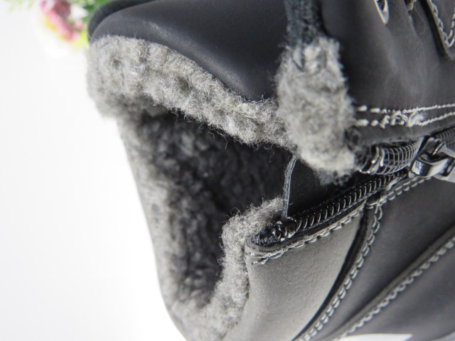 Botki Damskie 81110-1 BLACK/GREY 36-41 3