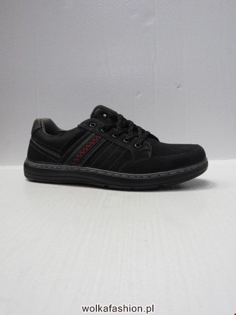 Sportowe męskie F22-5 BLACK/GREY 40-46