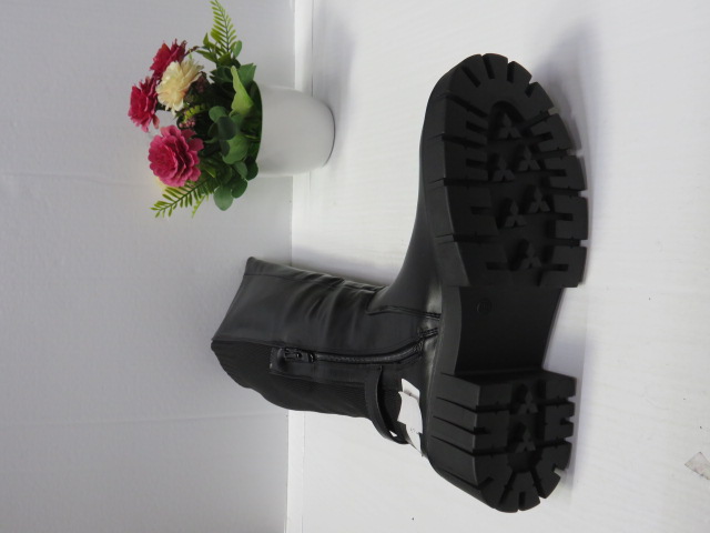 Kozaki Damskie J-56 BLACK 36-41 2