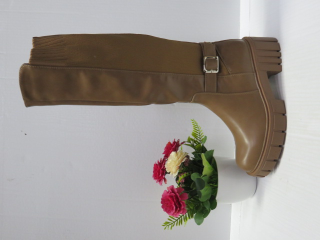 Kozaki Damskie J-56 KHAKI 36-41