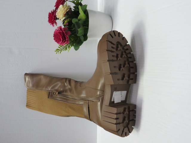 Kozaki Damskie J-56 KHAKI 36-41 2