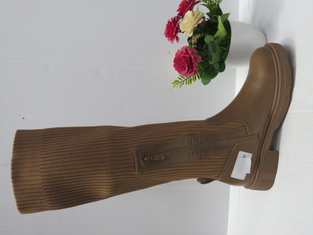 Kozaki Damskie B-320 KHAKI 36-41 1