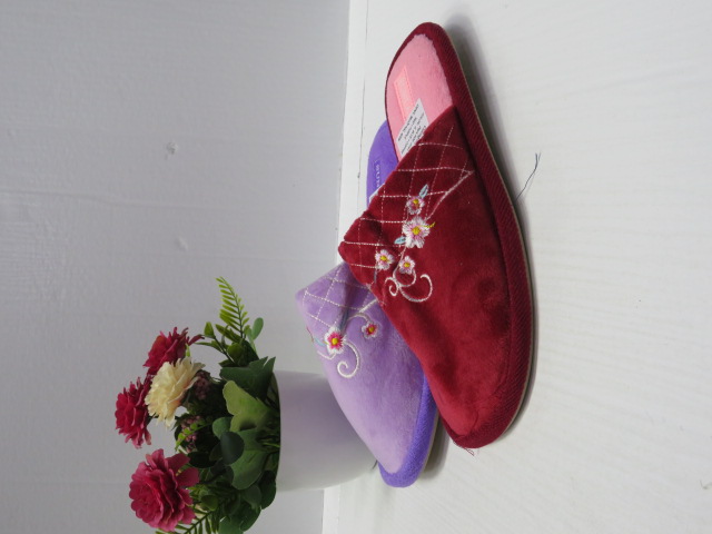 Klapki Damskie BM37 D.BLUE/COFFEE/RED/PURPLE 37-41