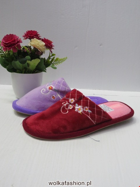 Klapki Damskie BM37 D.BLUE/COFFEE/RED/PURPLE 37-41