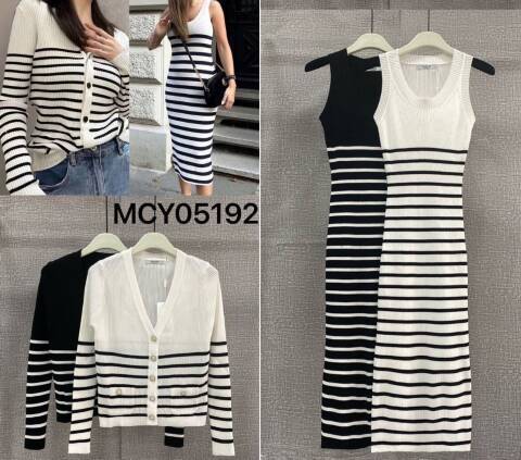 Komplet damskie MCY05192 Mix kolor Standard 1