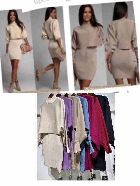 Komplet damskie 2557 Mix kolor Standard