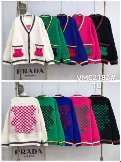 Sweter damskie VMC2182 Mix kolor Standard