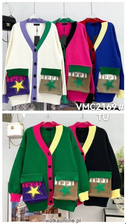 Sweter damskie VMC2169 Mix kolor Standard