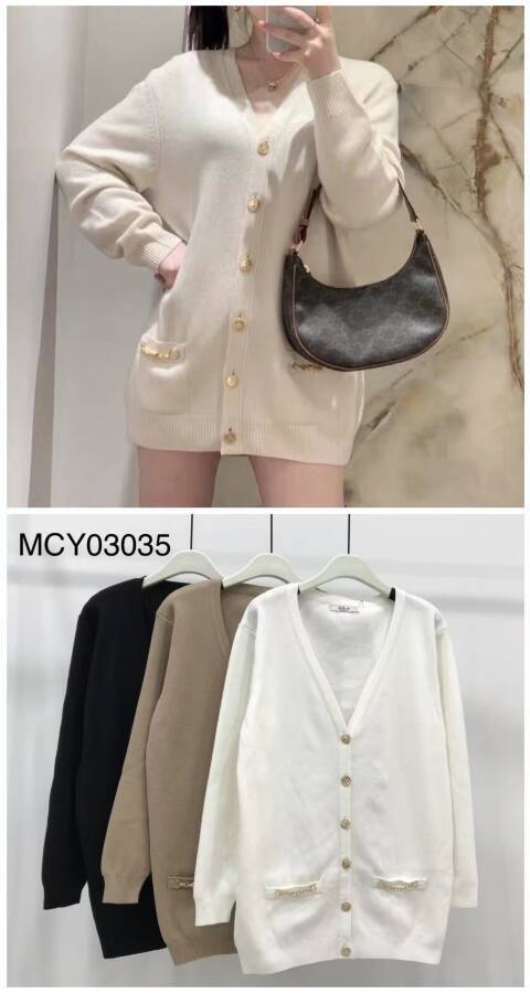 Sweter damskie MCY03035 Mix kolor Standard