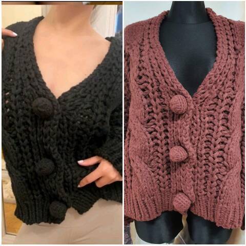 Sweter damskie 2569 Mix kolor Standard