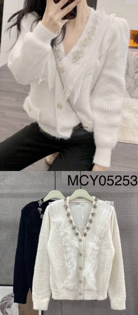 Sweter damskie MCY05253 Mix kolor Standard 1