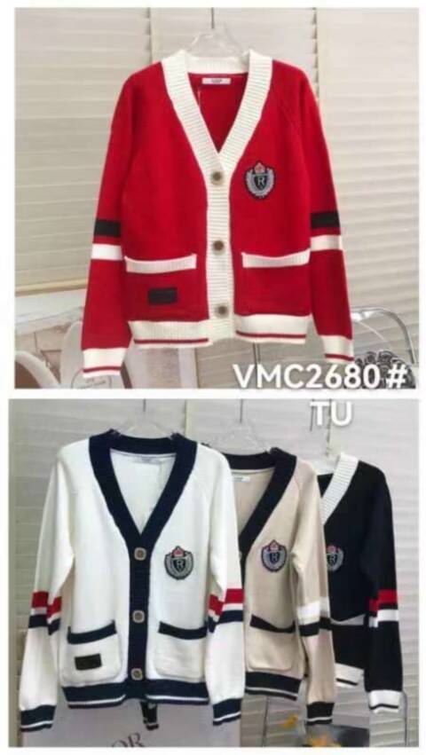 Sweter damskie VMC2680 Mix kolor Standard 1