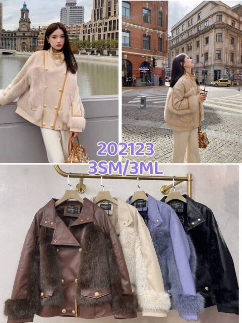 Kurtka zimowa damskie 202123 Mix kolor S/M-L/XL 1