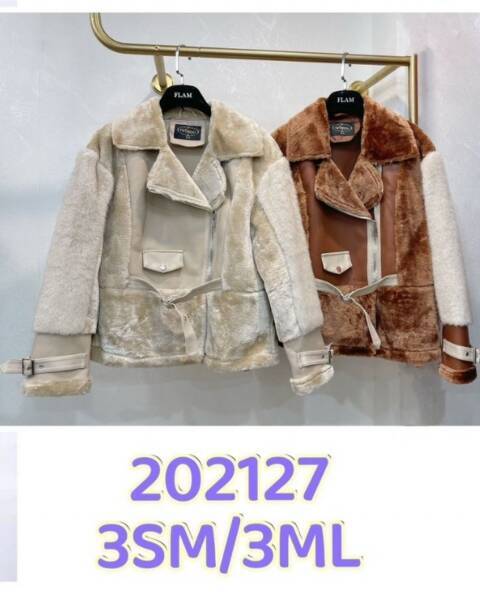 Kurtka zimowa damskie 202127 Mix kolor S/M-L/XL 1